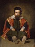 Diego Velazquez A Dwarf Sitting on the Floor (Don Sebastian de Morra) (df01) china oil painting reproduction